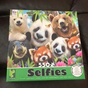 Animal selfie puzzle